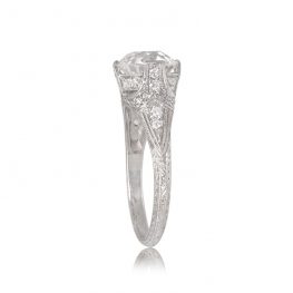 Art Deco Platinum and Diamond Ring Aveyron Ring 10660