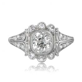 Leeds Vintage Style Engagement Ring