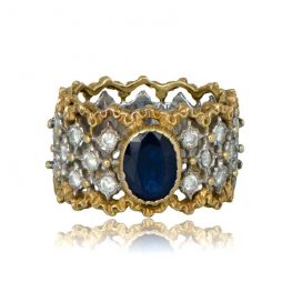 Mario Buccellati Sapphire Ring