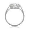 Vintage Style Old European Cut Madrid Halo Engagement Ring SV 11359
