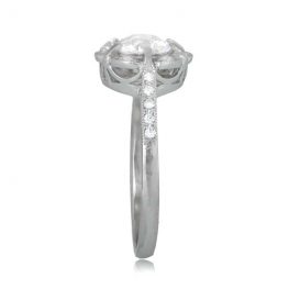 0.91-carat Old Euro Cut Halo Engagement Ring TSV Madrid 11359