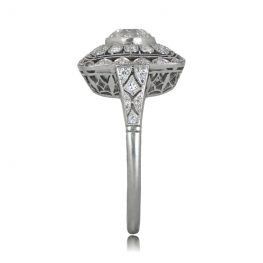 Platinum Wells Engagement Ring TSV