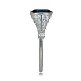 Platinum Sapphire Ring 11592 TSV