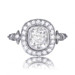11749 Cushion Cut Diamond Ring TV