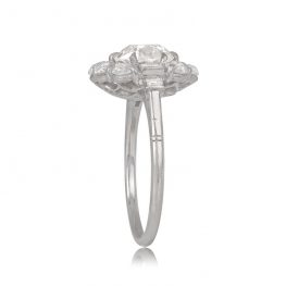 Cluster of Diamond Platinum Ring Genova Ring 11903