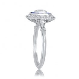 Mississippi Ring Top Side View