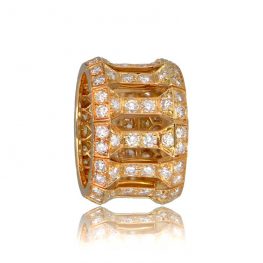 Cartier Dress Ring Top Side View