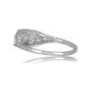 Diamond and Platinum Handcrafted Engagement Ring - Groton Ring