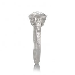 Cedar Ring Top Side View