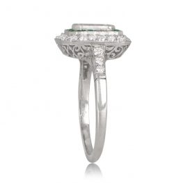 Saxon Ring Top Side View