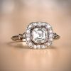Asscher-cut Diamond Ring New York Ring Artistic