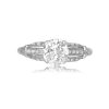 1.11ct Diamond Art Deco Ring Rankwell Ring