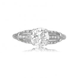 1.11ct Diamond Art Deco Ring Rankwell Ring