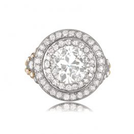 Antique Tiffant Ring Top View