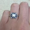 Old European Cut Diamond Engagement Ring 12396 F3