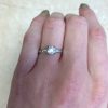 Old European cut diamond Ring Elm Park Ring F