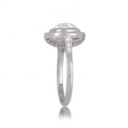 Antique Platinum Engagement Diamond Ring Brookside Ring TSV 12832