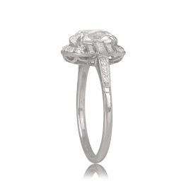 Elongated Antique Cushion Cut Ring Doylestown Ring