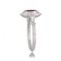 Ruby Engagement Ring Aster Ring