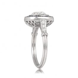 2.14ct Antique Cushion Cut Diamond Ring Capri Ring