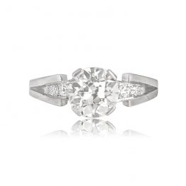 1.90ct Old European Cut Diamond Retro Ring - Liberty Ring