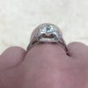 Vintage Old European Cut Diamond Engagement Ring 13445 F5
