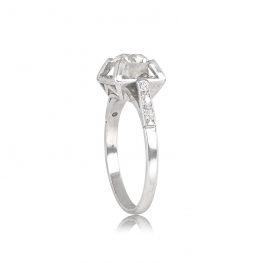 White Gold and Diamond Engagement Ring - Metz Ring