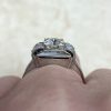 Platinum Retro Diamond Ring Circa 1940 13495 F4