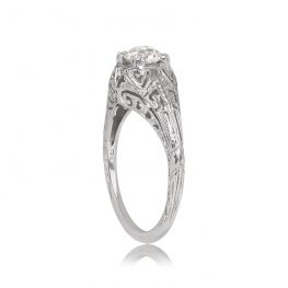 Old European Diamond Filigree Engagement Ring - Callaway Ring