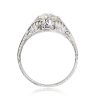 Art Deco Openwork Filigree Engagement Ring - Highbridge Ring 13666 SV