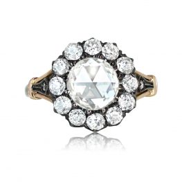 1.26ct Rose Cut Diamond Cluster Ring - Stamford Ring 13758 TV