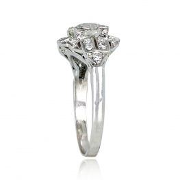 Art Deco Old European Cut Diamond Ring - Fontana Ring 13860 TVS
