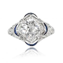 1.49ct Old European Cut Diamond Ring - Colmar Ring 14012 TV