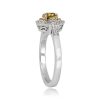 Fancy Yellow Brown Diamond Engagement Ring- Montmartre Ring 14104 TSV