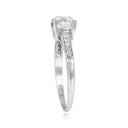 0.75ct Old Mine Cut Diamond Ring - Arles Ring 14215 TSV
