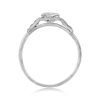 French Art Deco 0.70ct Diamond Ring - Edison Ring 14374 SV