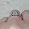 Low Profile Mounting Engagement Ring 14376-F3