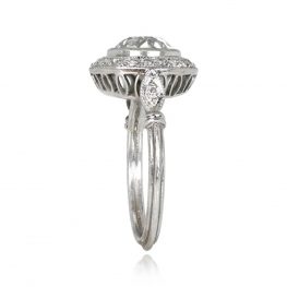 Old European Diamond Halo Engagement Ring - Ashford Ring 14485 TSV