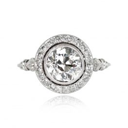 1.62ct Old European Cut Diamond Ring - Ashford Ring 14485 TV