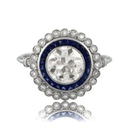 Diamond and Sapphire Ring