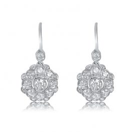 Lorne Earrings Top View