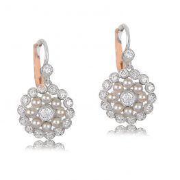 Canvey Earrings Top View