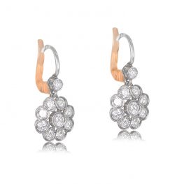 Irvine Diamond Floral Earrings TSV