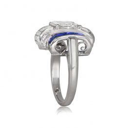 Weybridge Ring Top Side View