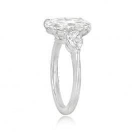 Oval and Pear Cut Diamond Ring - Shelburn Ring SPK103 TSV