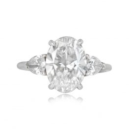 GIA Certified Oval Cut Diamond Ring - Shelburn Ring SPK103 TV