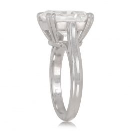Genesee antique 6ct Asscher Cut Ring TSV