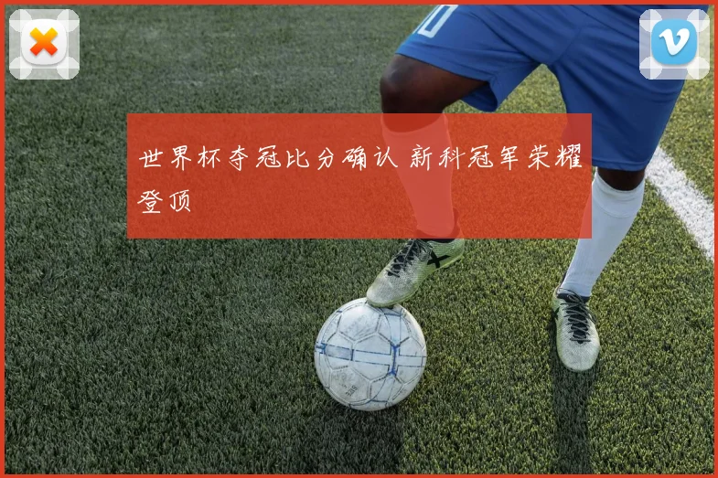 世界杯夺冠比分确认 新科冠军荣耀登顶