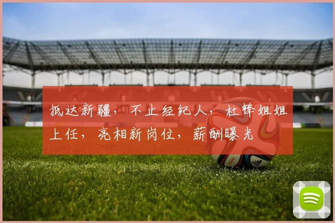 抵达新疆，不止经纪人，杜锋姐姐上任，亮相新岗位，薪酬曝光