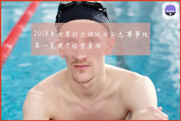 2018年世界杯全部比分汇总 赛事结果一览便于检索查询